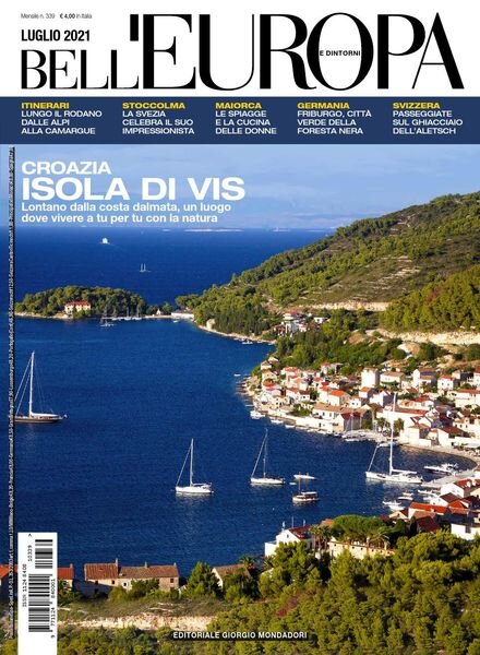 Bell’Europa – Luglio 2021 Cover