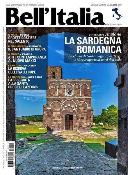 Bell’Italia – Agosto 2021 Cover