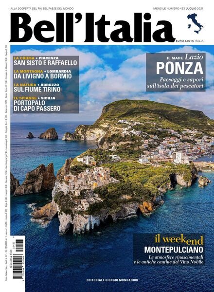 Bell’Italia – Luglio 2021 Cover