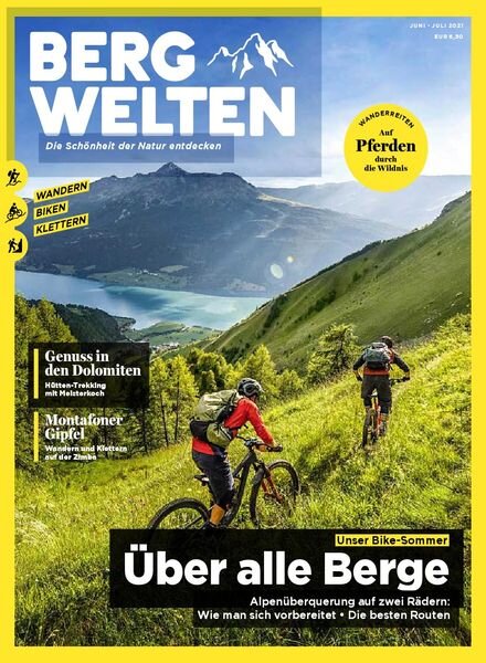 Bergwelten Germany – Juni Juli 2021 Cover