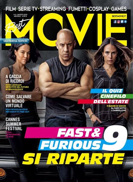Best Movie – Agosto 2021 Cover