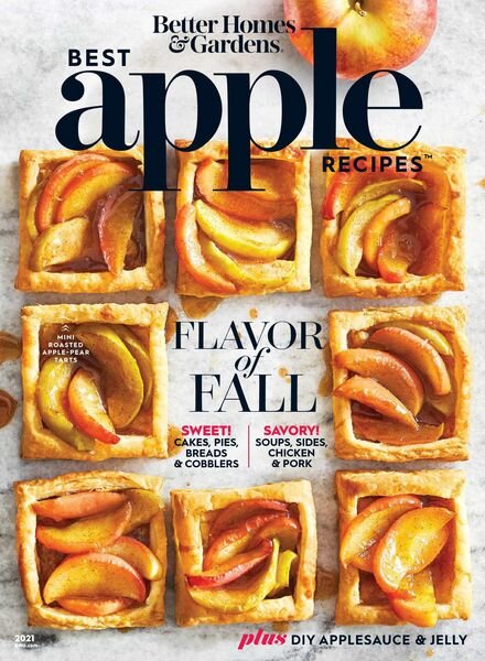 BH&G Best Apple Recipes – July 2021 Cover