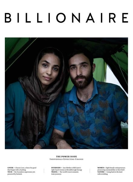 BILLIONAIRE – July 2021 Cover
