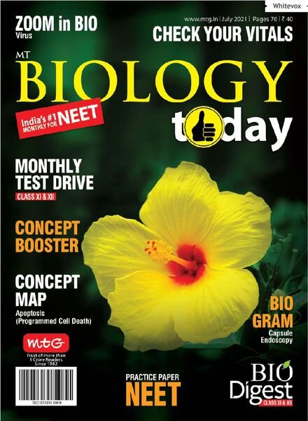 Biology Today – July 2021 Cover