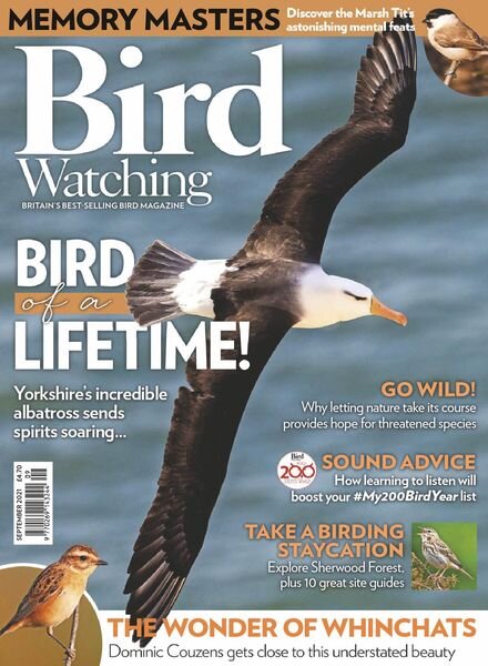 Bird Watching UK – September 2021 Cover