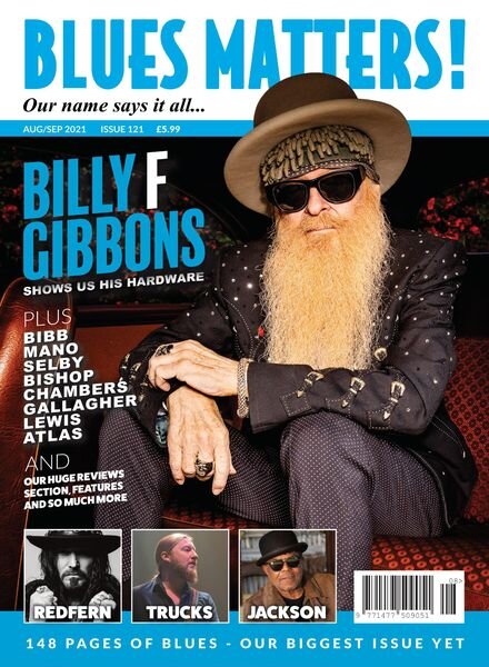 Blues Matters! – August 2021 Cover