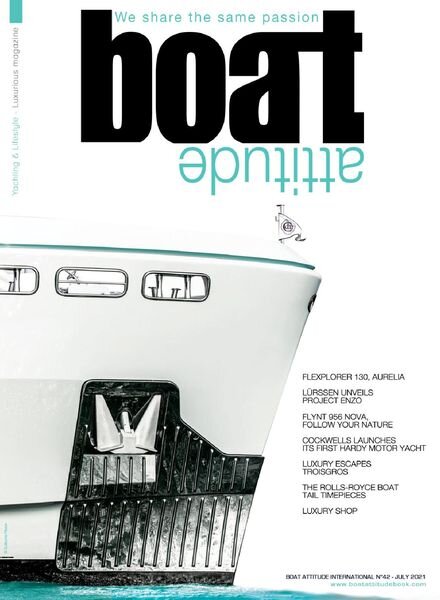 BOAT ATTITUDE – July 2021 Cover