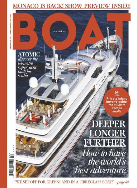 Boat International – September 2021 Cover