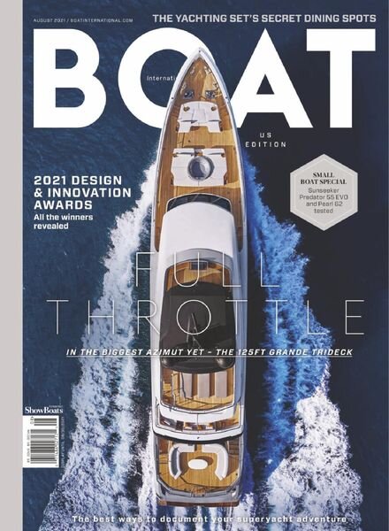 Boat International US Edition – August 2021 Cover