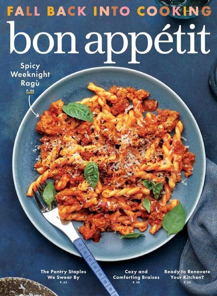 Bon Appetit – September 2021 Cover
