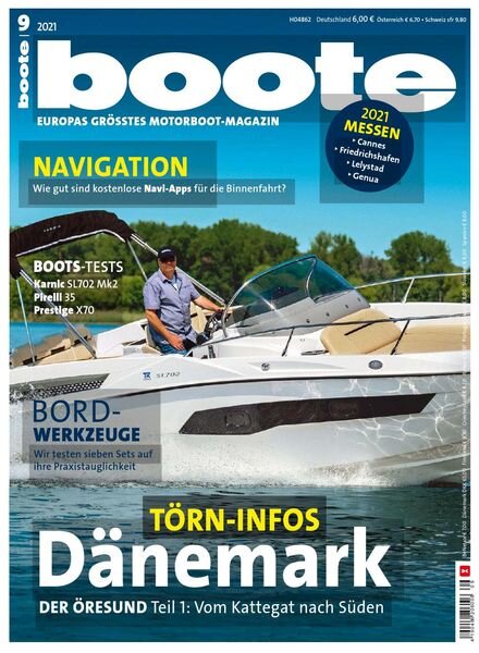 Boote – September 2021 Cover