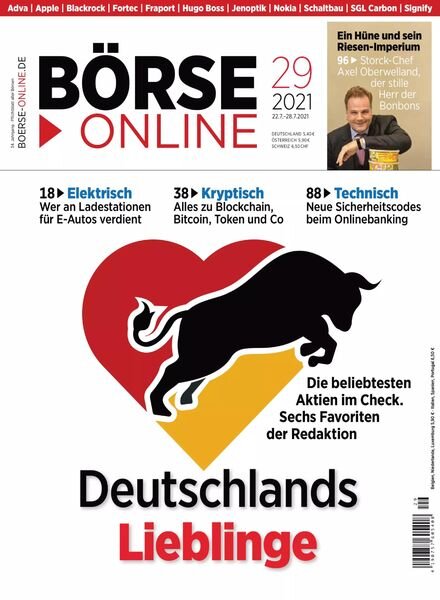 BOrse Online – 22 Juli 2021 Cover