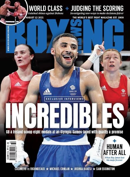 Boxing News – August 12, 2021 Cover