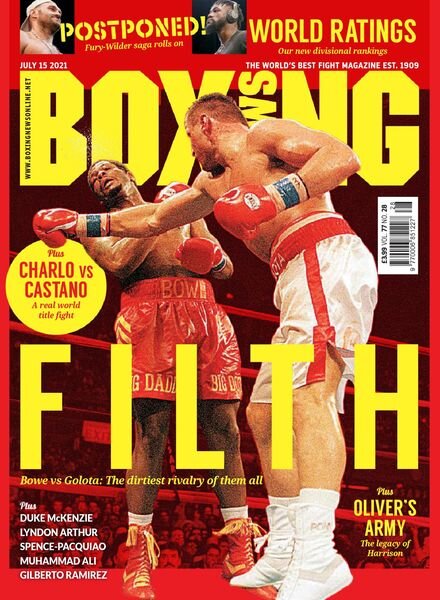Boxing News – July 15, 2021 Cover