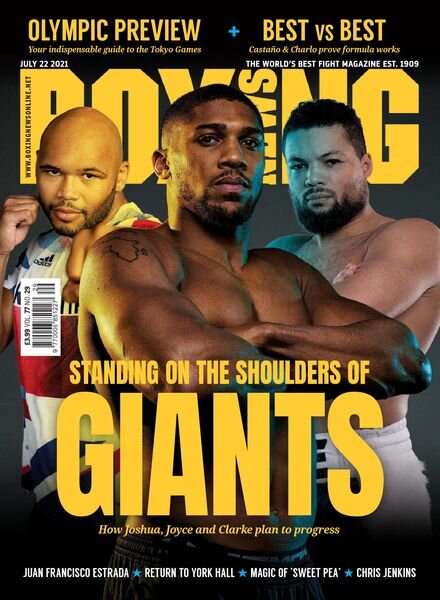 Boxing News – July 22, 2021 Cover