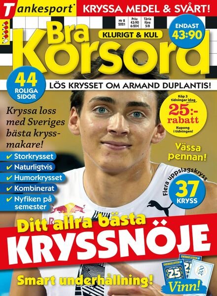 Bra Korsord – 01 juli 2021 Cover