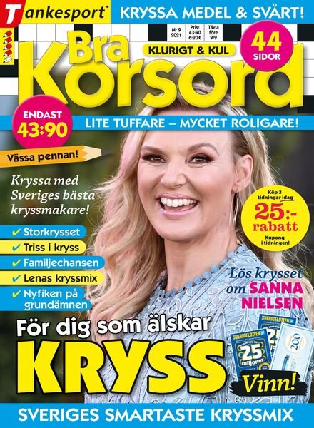 Bra Korsord – 29 juli 2021 Cover