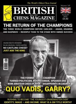 British Chess Magazine – August 2021
