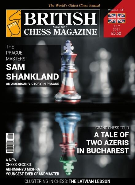 British Chess Magazine – July 2021 Cover