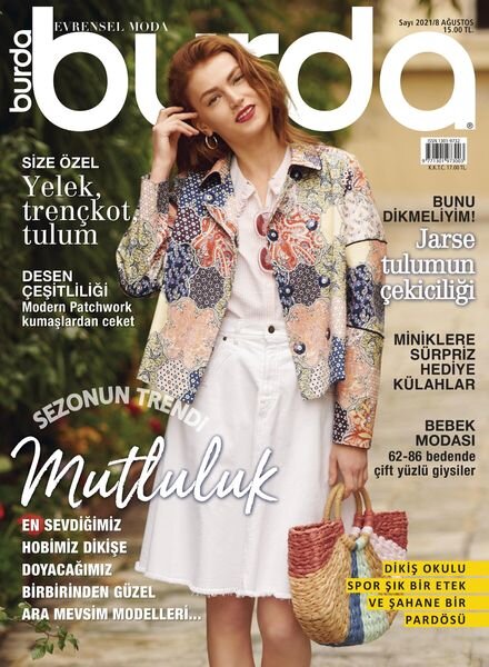 Burda Turkiye – Agustos 2021 Cover