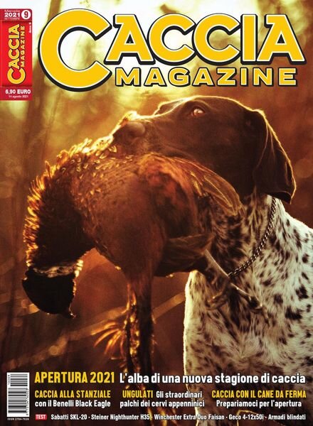 Caccia Magazine – Settembre 2021 Cover