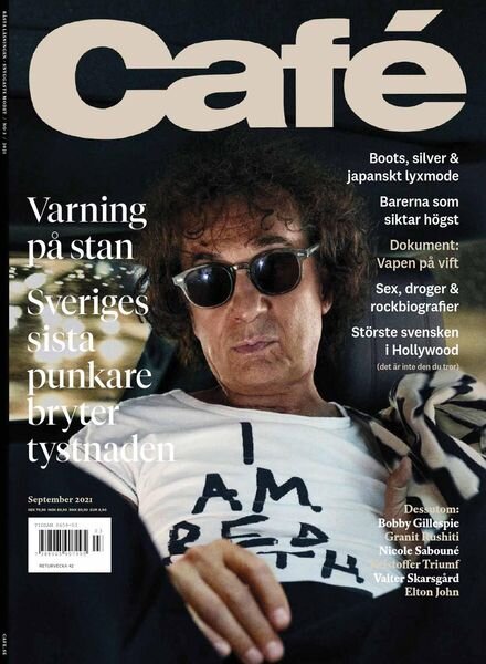 Cafe – augusti 2021 Cover
