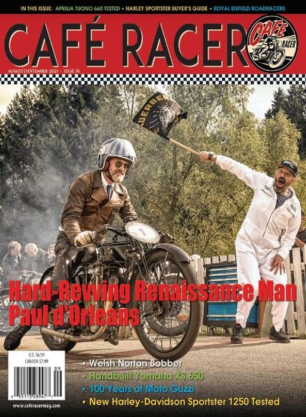 Cafe Racer – August-September 2021 Cover