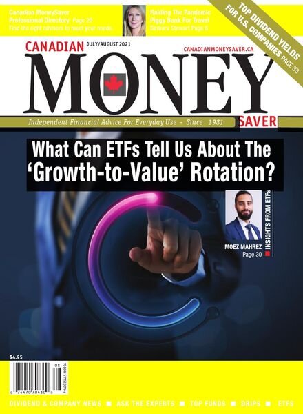 Canadian MoneySaver – July August 2021 Cover