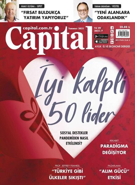 Capital – 30 Haziran 2021 Cover