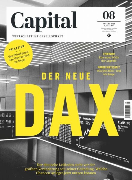 Capital Germany – August 2021 Cover