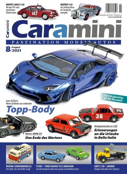 Caramini – August 2021 Cover
