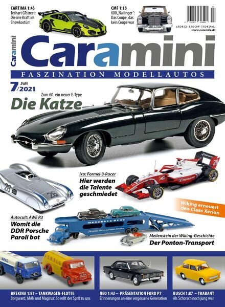 Caramini – Juli 2021 Cover