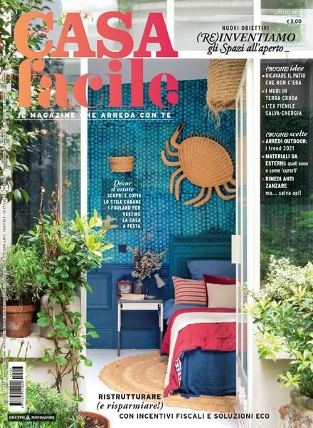 CasaFacile – Luglio 2021 Cover