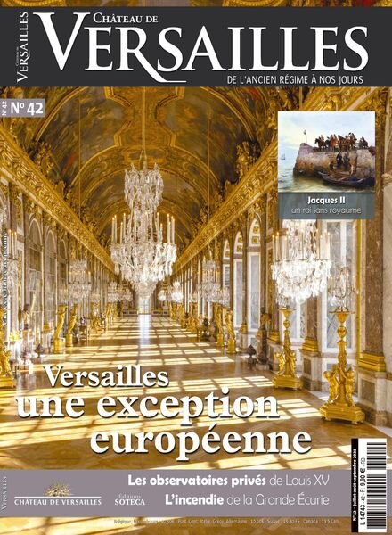 Chateau de Versailles – Juillet-Septembre 2021 Cover