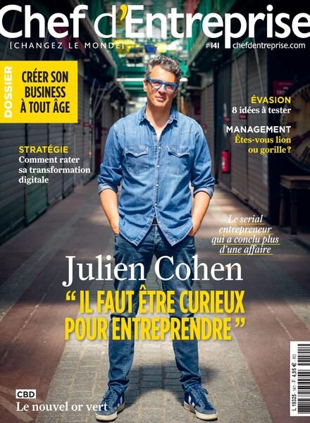 Chef d’Entreprise – Juillet 2021 Cover