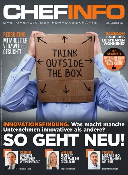 Chefinfo – Mai 2021 Cover