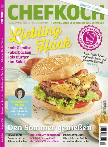 Chefkoch – September 2021 Cover