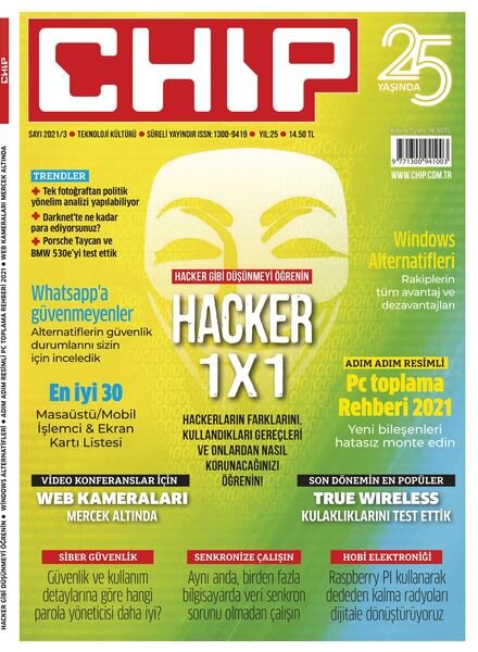 CHIP – 01 Agustos 2021 Cover