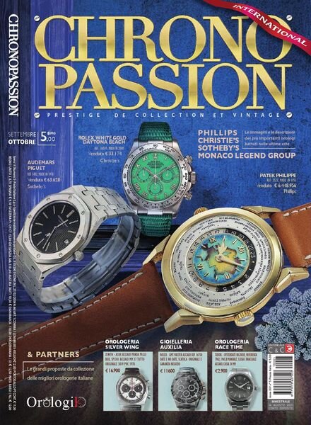 Chrono Passion – Settembre-Ottobre 2021 Cover