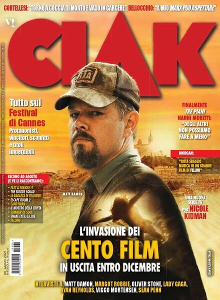 Ciak – Agosto 2021 Cover