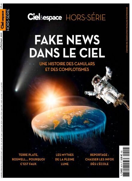 Ciel & Espace – Hors-Serie N 40 – Juillet-Septembre 2021 Cover