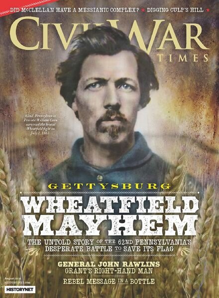 Civil War Times – August 2021 Cover