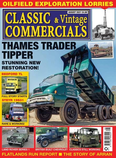 Classic & Vintage Commercials – August 2021 Cover