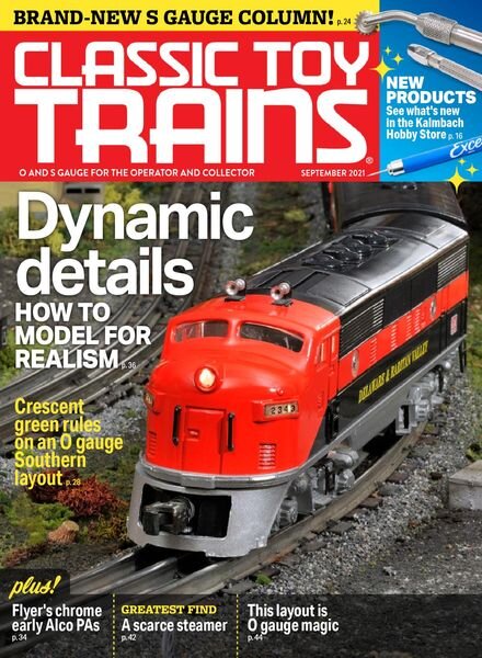 Classic Toy Trains – September 2021 Cover