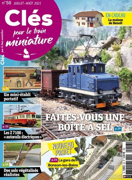 Cles pour le train miniature – juillet-aout 2021 Cover