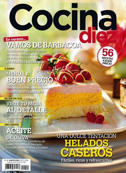 Cocina Diez – agosto 2021 Cover