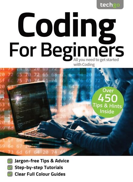 Coding For Beginners – August 2021 Cover