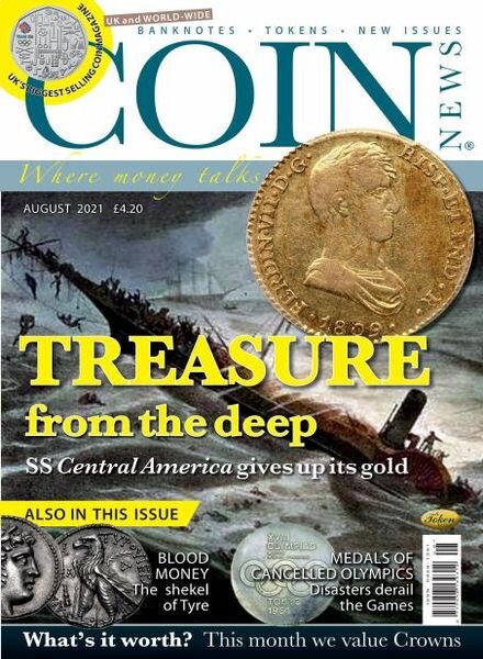 Coin News – August 2021 Cover