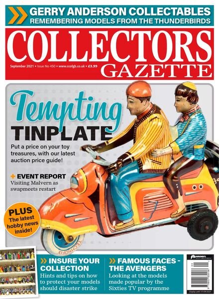 Collectors Gazette – Issue 450 – September 2021 Cover