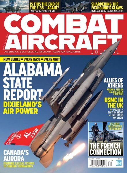 Combat Aircraft – July 2021 Cover